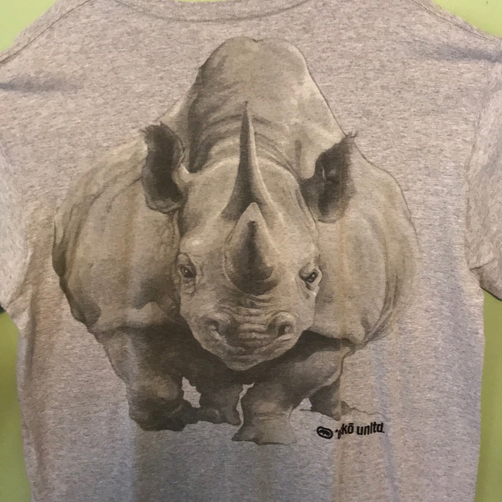 Eckō Unltd grey long sleeve T-shirt - Picture 6 of 6